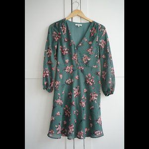 EUC Madewell Marguerite Dress, Butterfly Garden, Size 2
